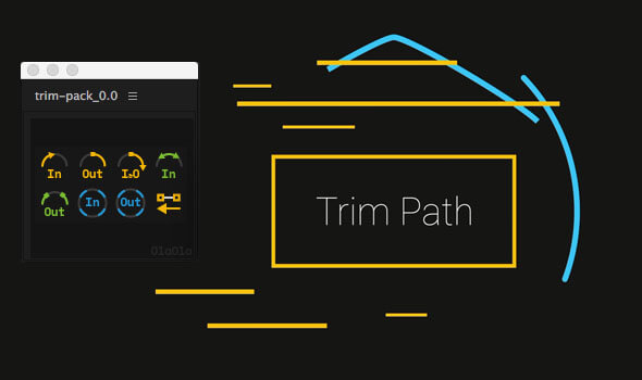 آموزش Trim Path و اسکریپت Trim Pack